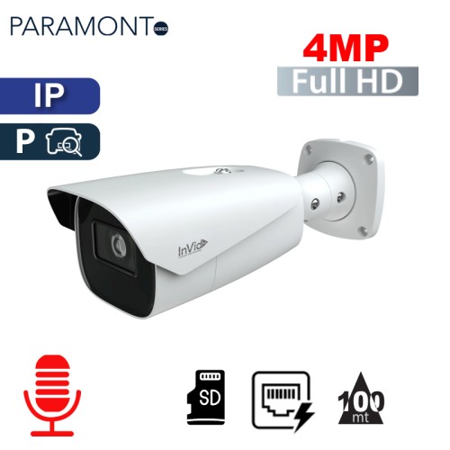 Cámara de reconocimiento de Placas de 4 megapixeles (PAR-P4LPR832NH)